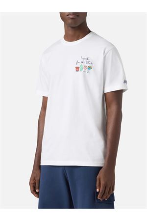T-Shirt Portofino Man In Cotone Con Stampa Frontale MC2 SAINT BARTH | T-shirt | POT000100156L